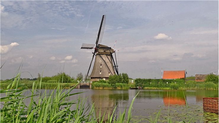 Picture Of Netherlands Kinderdijk Windmills