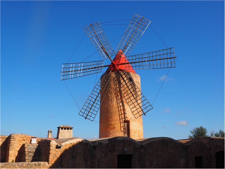 Picture Of Windmill Algaida