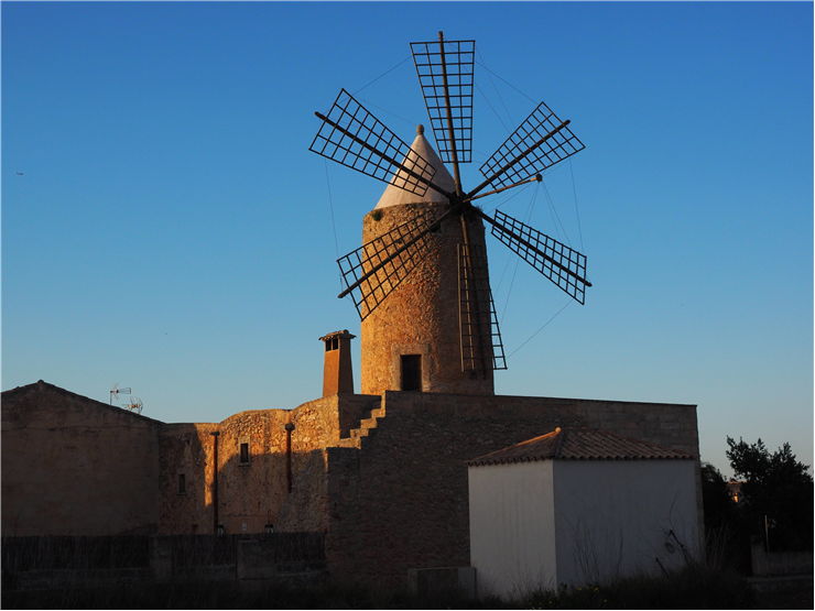 Picture Of Windmill Mallorca Wind Energy