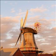 Picture Of Windmill Water Sky